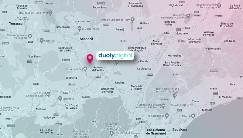 mapa oficinas Duoly Digital